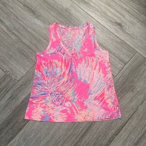 Lily Pulitzer Essie V- Neck Tank Top Size XS NWOT